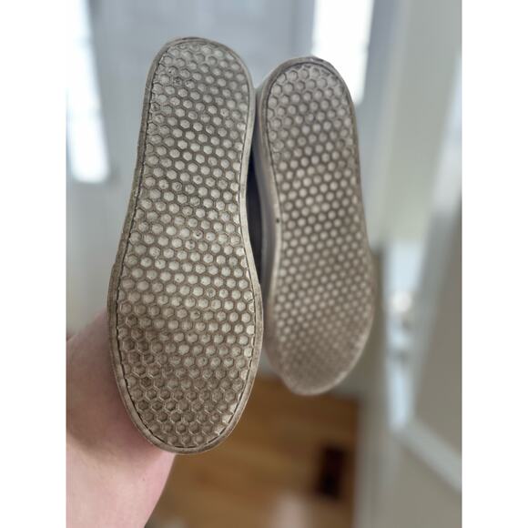 Sam Edelman Grey Suede & Faux Shearling Sneaker Booties - Picture 8 of 10